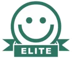 et ikon der viser sundhedstyrelsens elite smiley
