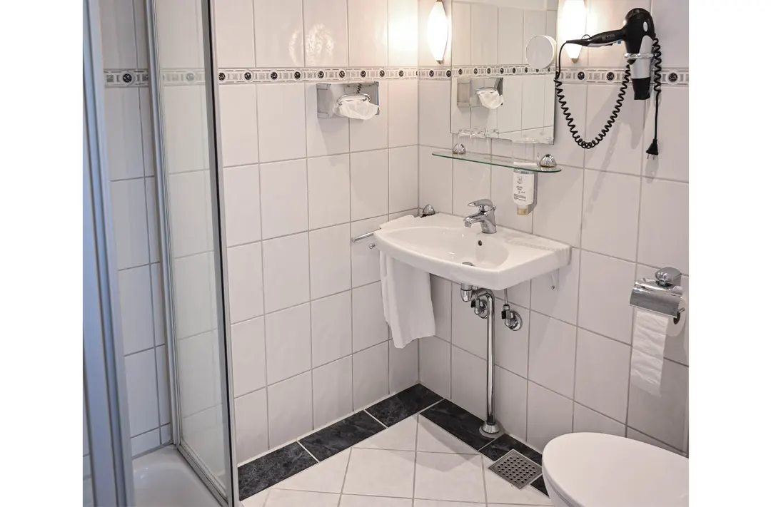 Billede af Junior Suite med udsigts badeværelse